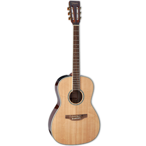 Takamine GY51E-NAT New Yorker Acoustic-Electric Guitar, Solid Spruce Top, Black Walnut b/s, Natural Gloss-Easy Music Center