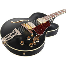 Load image into Gallery viewer, Ibanez AF75GBKF Artcore Hollowbody, Flat Black, RW-Easy Music Center

