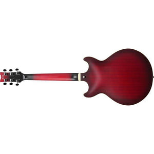 Ibanez AM53SRF AM Artcore Electric Guitar - Sunburst Red Flat-Easy Music Center