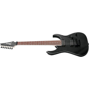 Ibanez RG7320EXBKF RG 7-String Electric Guitar, HH, Edge-Zero Trem, Jatoba FB, Black Flat-Easy Music Center