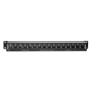 ART P16 16-Channel XLR Patch Bay, 1U-Easy Music Center