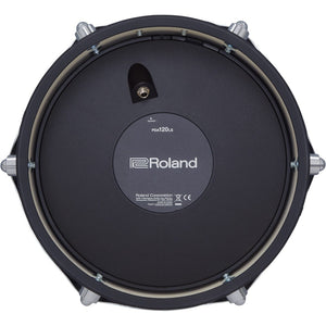 Roland PDA120LS-BK 4" x 12" V-Drum Snare, Acoustic Design, Black-Easy Music Center