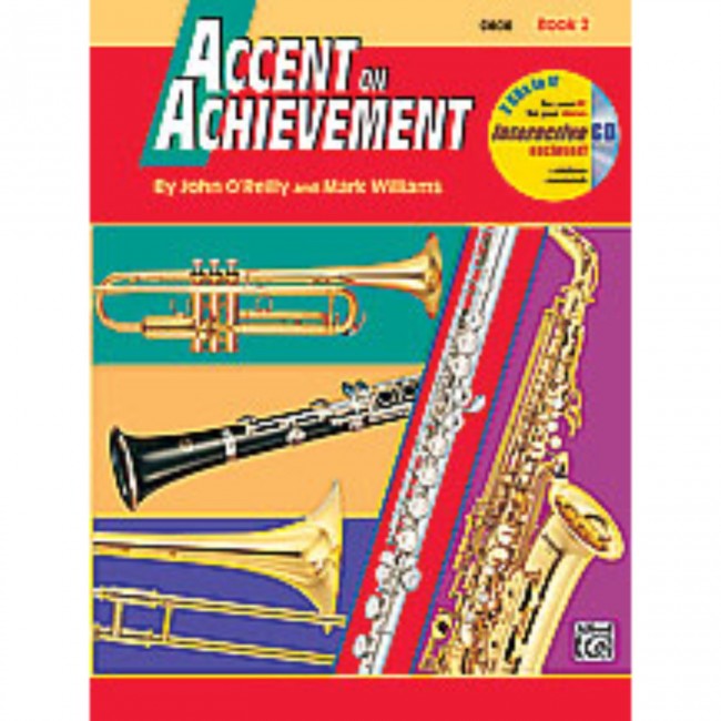 Alfred A-18258 Accent on Achievement Book 2 - Clarinet-Easy Music Center