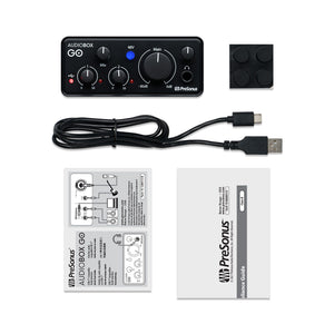 Presonus AUDIOBOXGO Ultra-Compact 2x2 Audio Interface-Easy Music Center