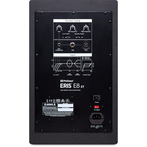 PreSonus ERISE8XT 2-Way 8" Near Field Studio Monitor with EBM Waveguide-Easy Music Center