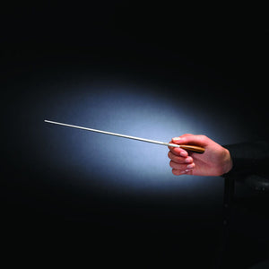 Mollard P14ZW 14" Zebrawood White P Series Conductor's Baton-Easy Music Center