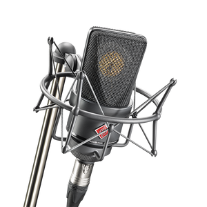 Neumann TLM103-MT-SET Studio Condenser Microphone Anniversary Set, Matte Black-Easy Music Center