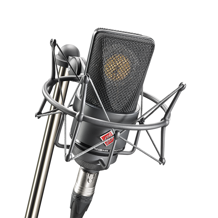 Neumann TLM103-MT-SET Studio Condenser Microphone Anniversary Set, Matte Black-Easy Music Center
