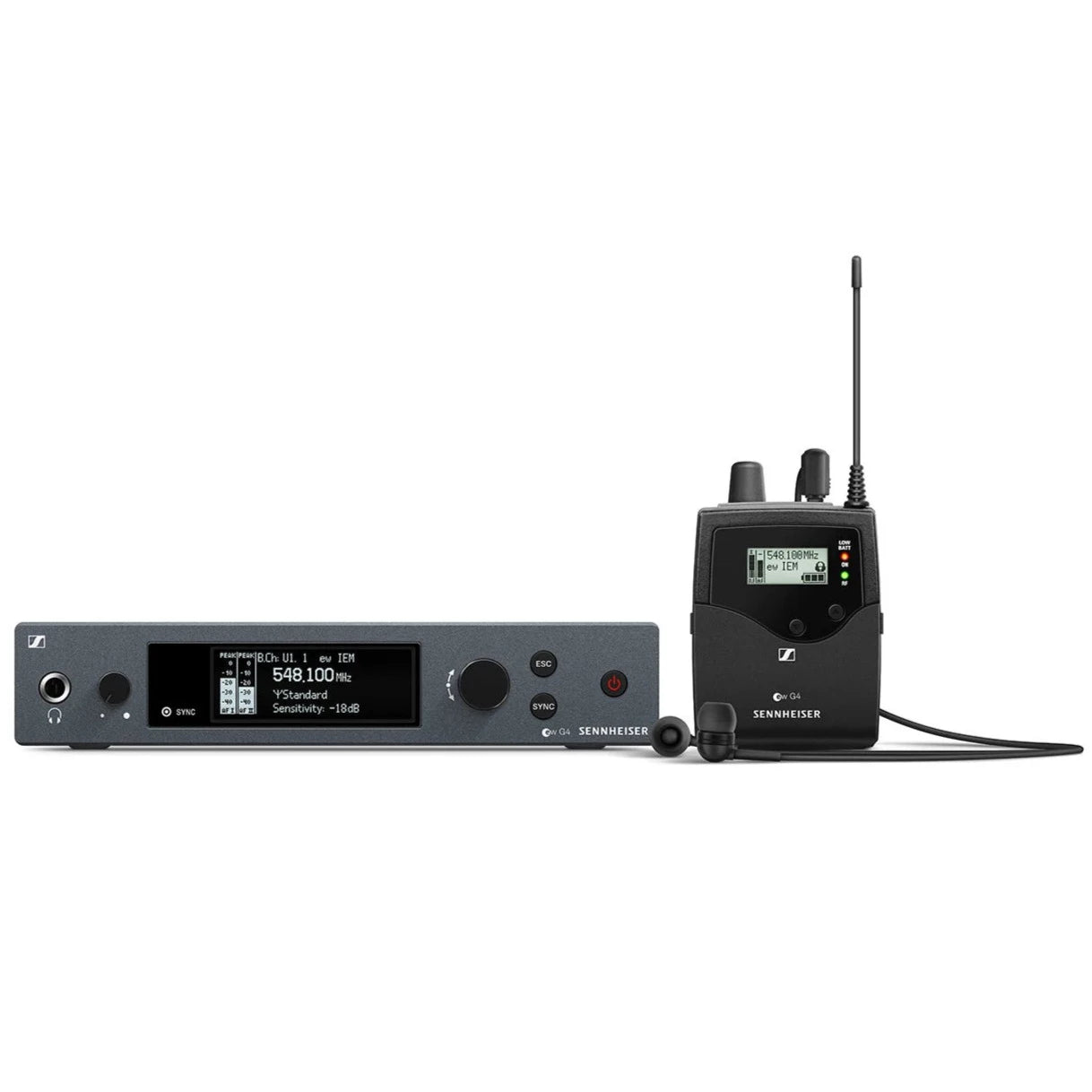 Sennheiser EW-IEM-G4-A1 Evolution Wireless In-Ear Monitor System G4, F –  Easy Music Center