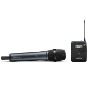 Sennheiser EW-135P-G4-A1 Portable Handheld Wireless System, e835 Capsule, Cardioid, Dynamic, Camera Mount, Freq A1 (470 - 51)-Easy Music Center