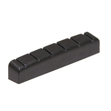 Load image into Gallery viewer, TUSQ PT-6642-00 6-String 42x6mm XL Slotted Nut, Black-Easy Music Center
