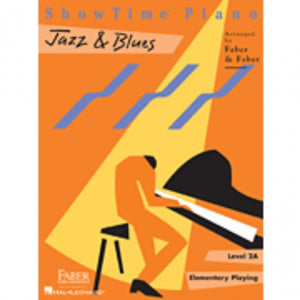 Hal Leonard HL00420154 ShowTime Piano - Level 2A - Jazz n Blues-Easy Music Center