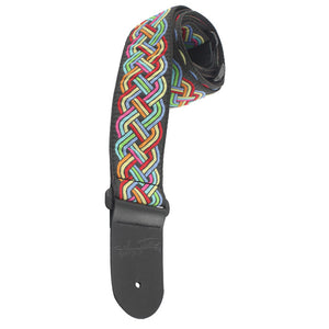 Henry Heller HJQ2-23 2" Woven Jacquard Multi-Color Weave-Easy Music Center