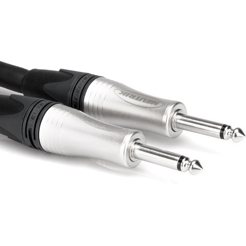 Hosa SKJ-225 Edge Speaker Cable Neutrik 1/4 in TS to Same 25 ft-Easy Music Center
