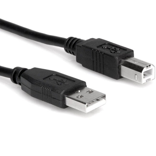 Hosa USB-210AB High Speed USB Cable Type A to Type B 10 ft-Easy Music Center