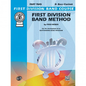 Alfred FDL00098A First Division Method Book 2 - Bass Clarinet-Easy Music Center