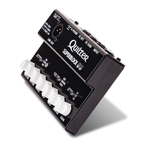 Quilter SUPERBLOCK-US 25w Pedal Amp w/ US Amp Voicing, Cab Sim, Effects Loop, XLR Out-Easy Music Center