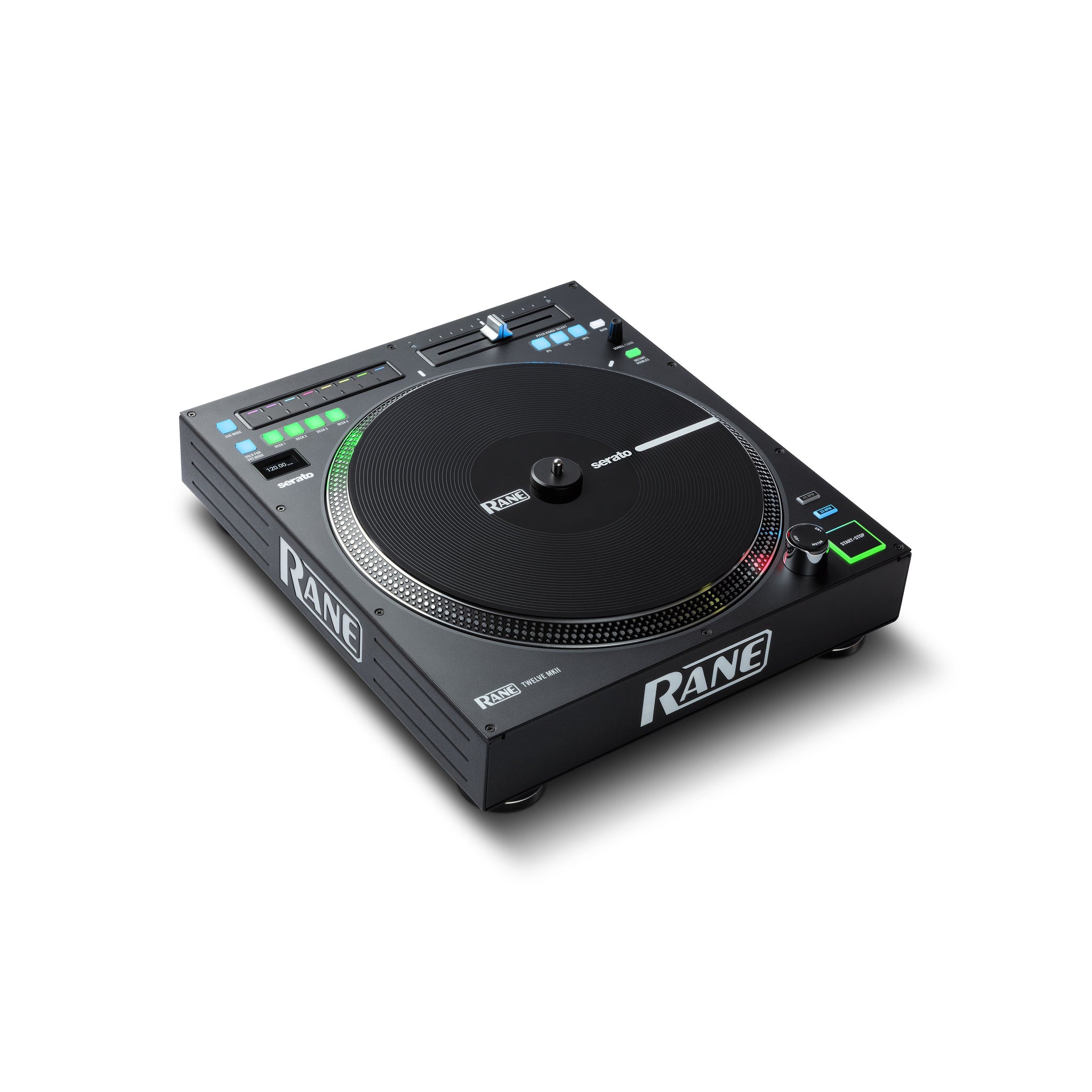 Rane TWELVE MKII 12 Motorized Turntable W/ True Vinyl-Like Touch & ProX  Case