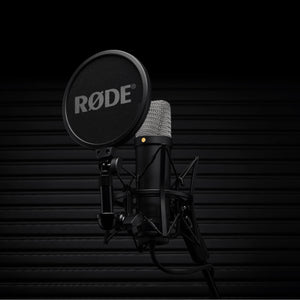 Rode NT1GEN5B NT1 5th Generation Hybrid Studio Condenser Microphone, Black-Easy Music Center