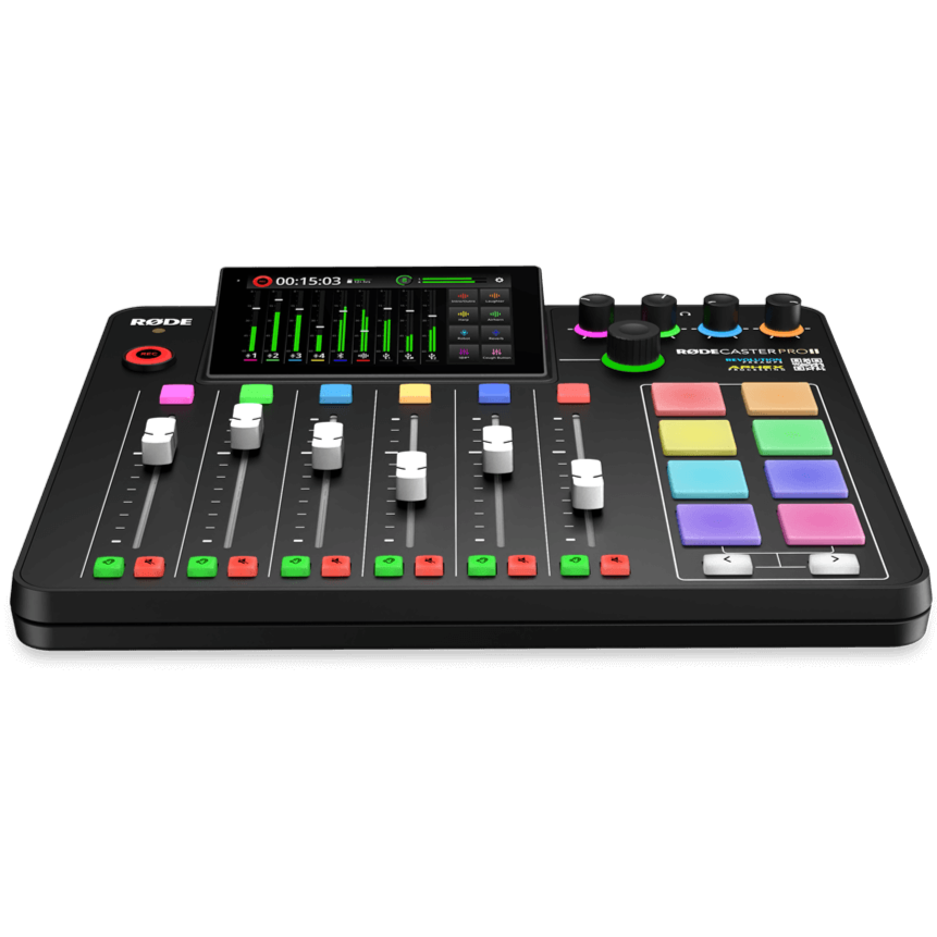 Rode RCPII RODECaster Pro II Integrated Audio Production Console-Easy Music Center