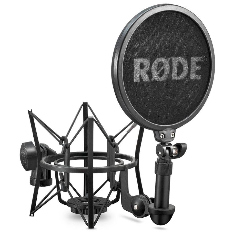 Rode SM6 Studio Microphone Shock Mount w/ Pop Shield – Easy Music