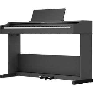 Roland RP-107-BK 88-Key Digital Piano w/ Stand, Bench, and 3-pedals, Black-Easy Music Center