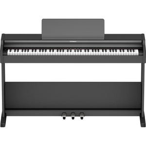 Roland RP-107-BK 88-Key Digital Piano w/ Stand, Bench, and 3-pedals, Black-Easy Music Center