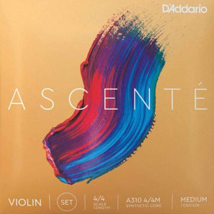D'addario A310-4/4M Ascente Violin Set 4/4Med-Easy Music Center