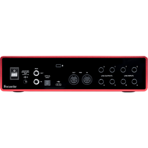 Focusrite SCARLETT18I8G3 Audio Interface-Easy Music Center