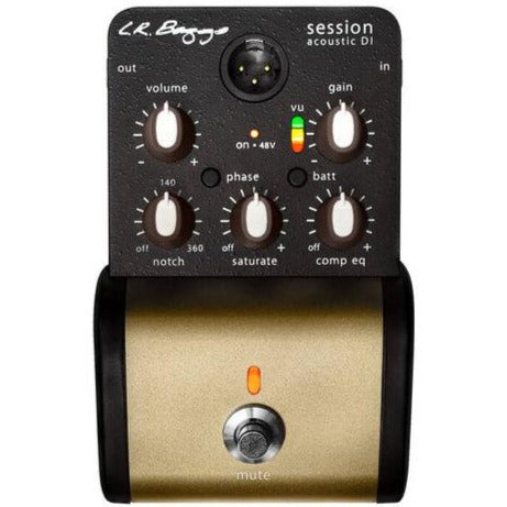 LR Baggs SESSIONDI Acoustic DI with Analog Saturation and Multiband Compression/EQ-Easy Music Center