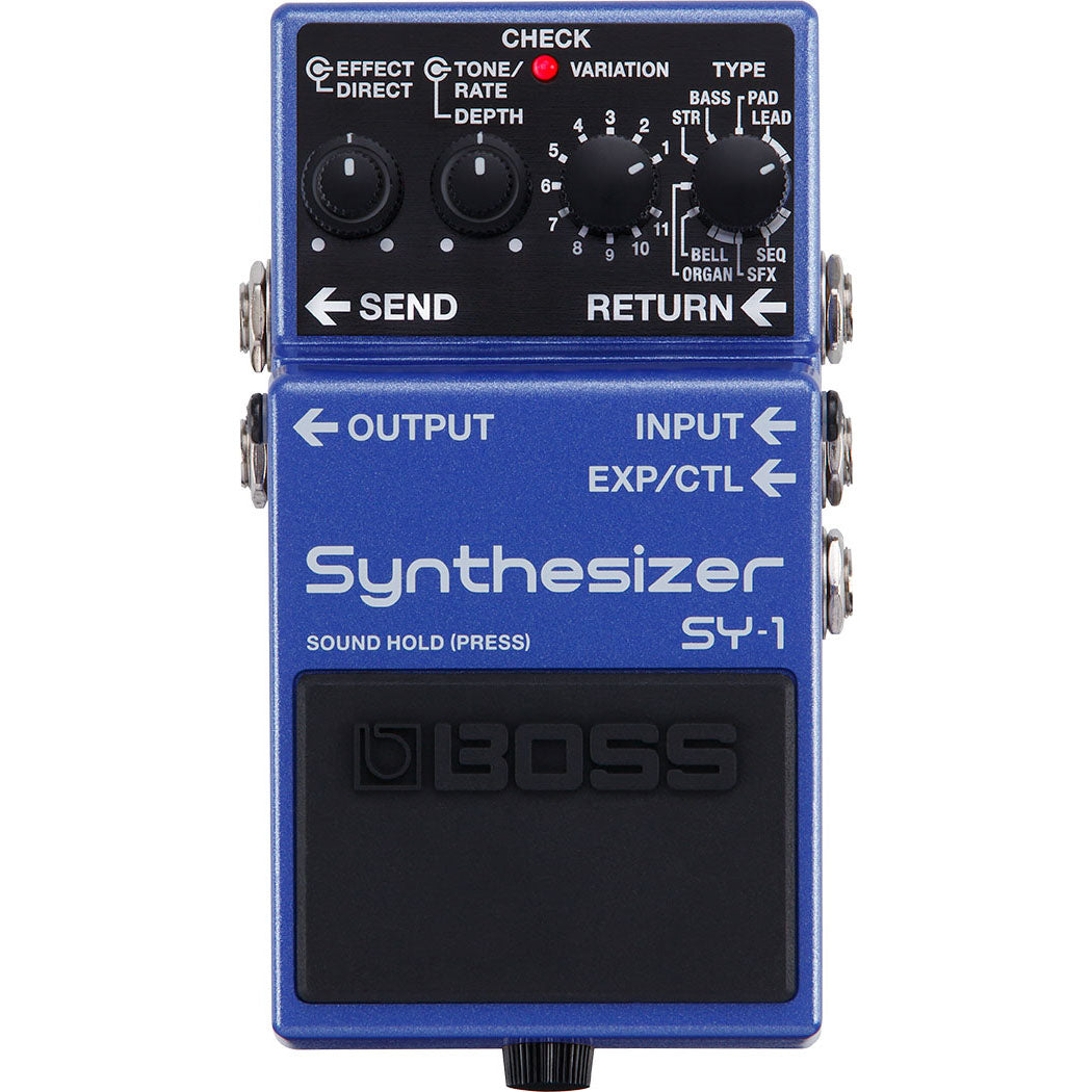 Boss SY-1 Synthesizer Guitar Effects Pedal