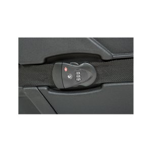 Skb 1SKB-44RW ATA Rated, Electric Bass Case w/wheels, "Clamshell" Design for use w/gigbag-Easy Music Center