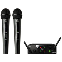 Load image into Gallery viewer, AKG WMS40MINI2-V-AC Dual Wireless Vocal Microphone System, Band AC-Easy Music Center

