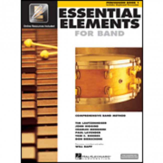 Hal Leonard HL00862582 Essential Elements Book1 with EEI - Percussion (Combined)-Easy Music Center