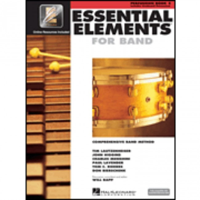 Hal Leonard HL00862604 Essential Elements Book 2 with EEI - Percussion (Combined)-Easy Music Center