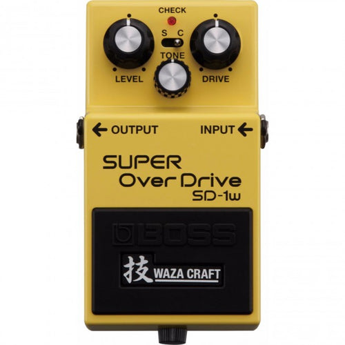 Boss SD-1W WAZA Craft Super Overdrive-Easy Music Center