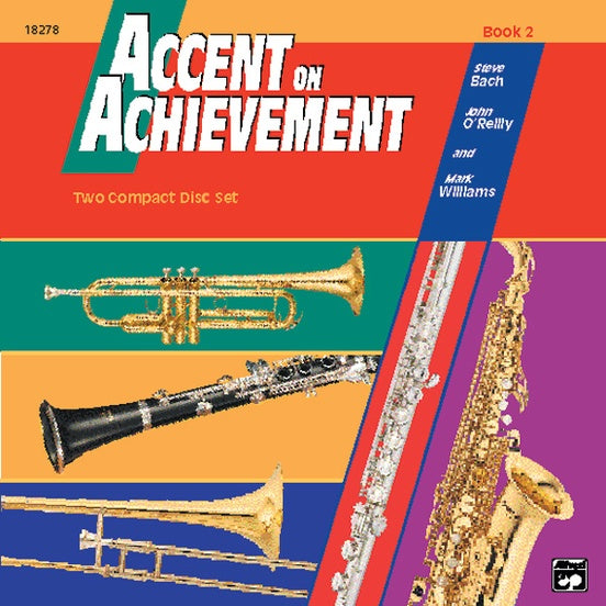 Alfred A-18278 Accent on Achievement Book 2 CD Set-Easy Music Center