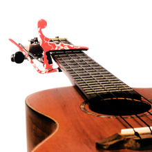 Load image into Gallery viewer, Kyser KURHA Red Hibiscus Ukulele Capo-Easy Music Center
