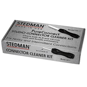 Stedman SK-1 Studio 1/4" and XLR Connector Cleaner Kit-Easy Music Center