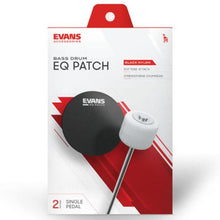 Load image into Gallery viewer, Evans EQPB1 EQ Single Pedal Patch, Black Nylon-Easy Music Center
