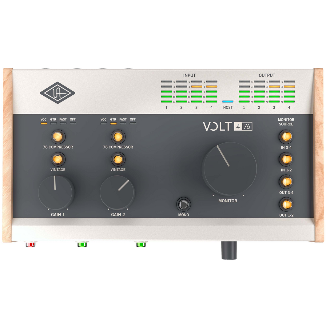 Universal Audio VOLT476 4-in/4-out USB 2.0 Audio Interface-Easy Music Center