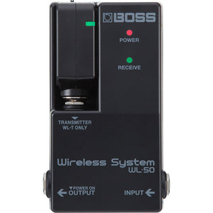 Boss WL-50 Guitar Wireless System w/ Built-in Charging-Easy Music Center
