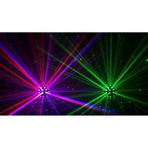 Chauvet ROTOSPHEREQ3 Mirror Ball Simulator, High-Power Quad Color LED-Easy Music Center