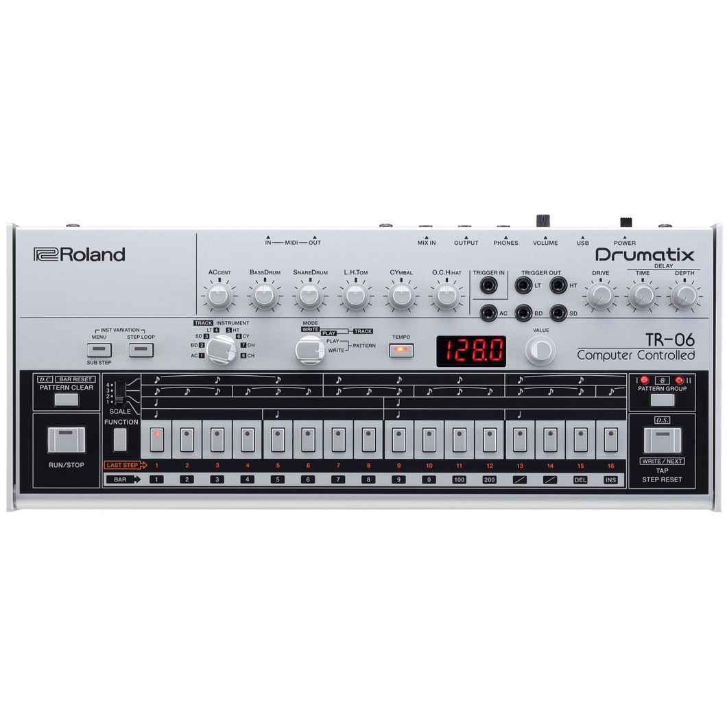 Roland TR-06 Boutique Series TR-606 Rhythm Performer with FX and Trigger Out-Easy Music Center