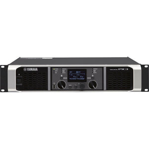 Yamaha PX3 Dual-channel Power Amp, 500 watts x 2 @ 4?, Class-D, Built in DSP, 2RU-Easy Music Center