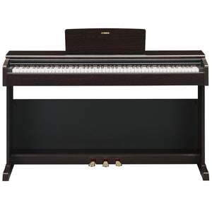 Yamaha YDP145R 88-key Arius Digital Piano w/ Bench, GHS Action, Dark Rosewood-Easy Music Center