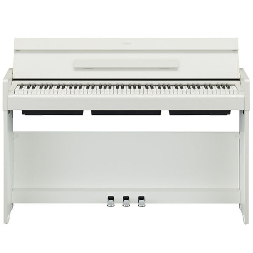 Yamaha YDPS35WH 88-key Arius Slim Design Digital Piano, GHS Action, White Walnut-Easy Music Center