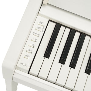 Yamaha YDPS35WH 88-key Arius Slim Design Digital Piano, GHS Action, White Walnut-Easy Music Center