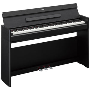 Yamaha YDPS55B 88-key Arius Slim Design Digital Piano, GH3 Hammer Action, Black Walnut-Easy Music Center