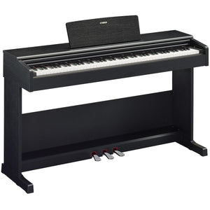 Yamaha YDP105B 88 Key Digital Piano w/ Stand, Pedal Unit, and Bench, Black-Easy Music Center